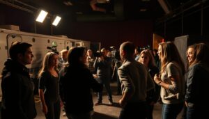 behind the scenes cast drama